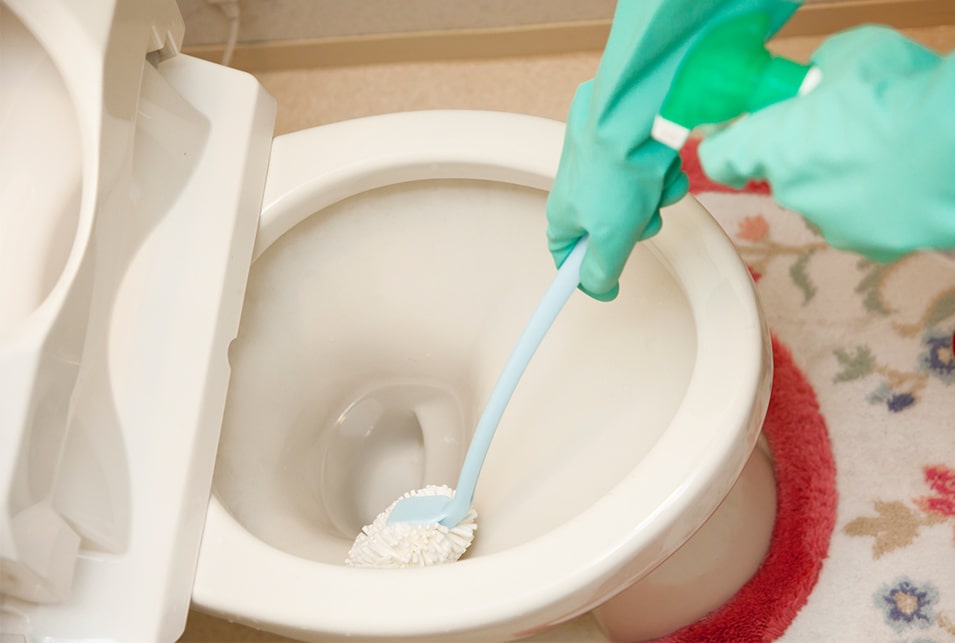 トイレのふち裏掃除方法！～黒ずみ・黄ばみ取りに効果的なブラシ・洗剤とは～ レスキューラボ