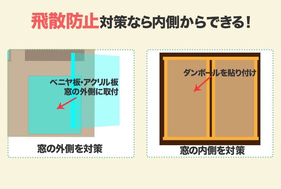 台風の窓ガラス対策 シャッターがないときはダンボールやガムテープ で対策 レスキューラボ