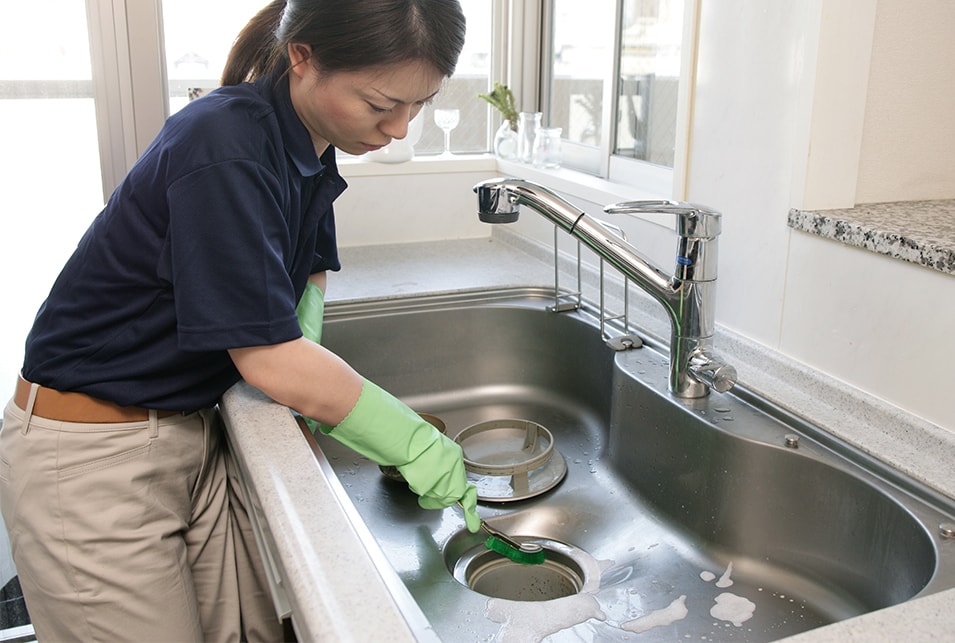 キッチン排水口の受け皿の掃除方法 | レスキューラボ